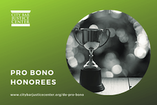 Pro Bono Honorees